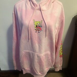 H&M Sponge Bob Light Pink Hoodie